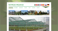 Desktop Screenshot of padano.eu
