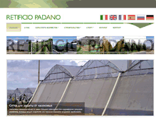 Tablet Screenshot of padano.org